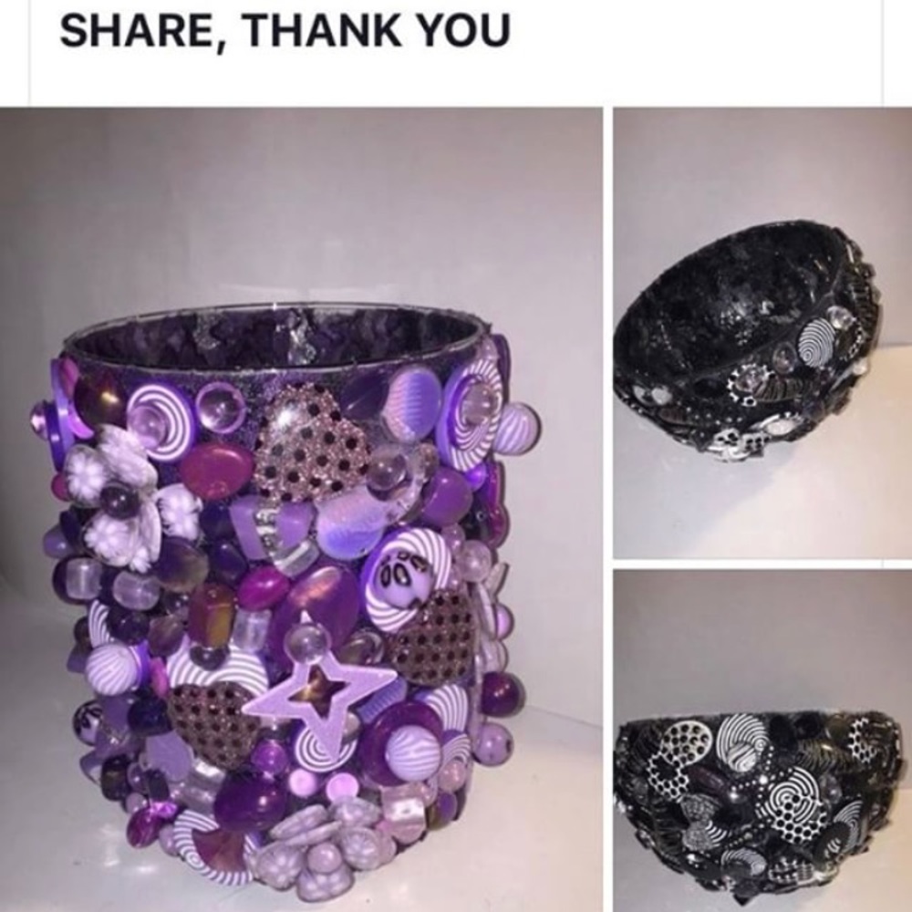 Custom vase and unique bowl